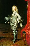 Michel-Ange Houasse Louis King of Spain oil on canvas